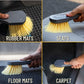 Chemical Guys Stiffy Brush For Carpets & Durable Surfaces - Yellow