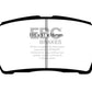 EBC 11-15 Scion IQ 1.3 Yellowstuff Front Brake Pads