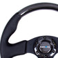 NRG Carbon Fiber Steering Wheel (315mm) Leather Trim w/Black Stitching