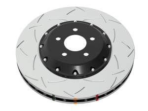 DBA 17-23 Tesla Model 3 (w/355mm Front Rotor) Front 5000 Series 2-Piece Slotted Rotor w/Black Hat