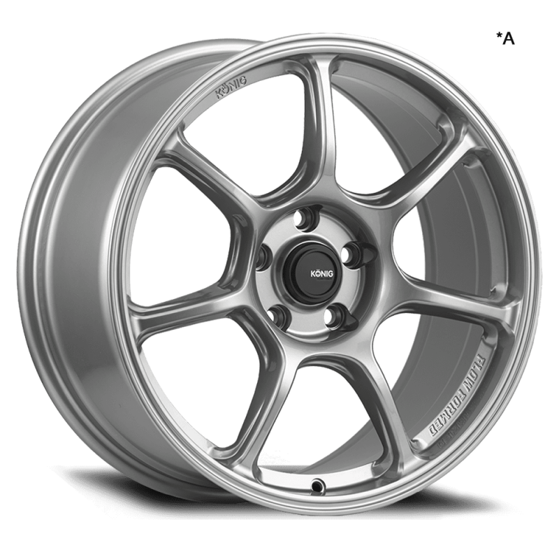 Konig Ultragram 18x10.5B 5x114.3 ET24 Titanium Metallic Knurled Bead