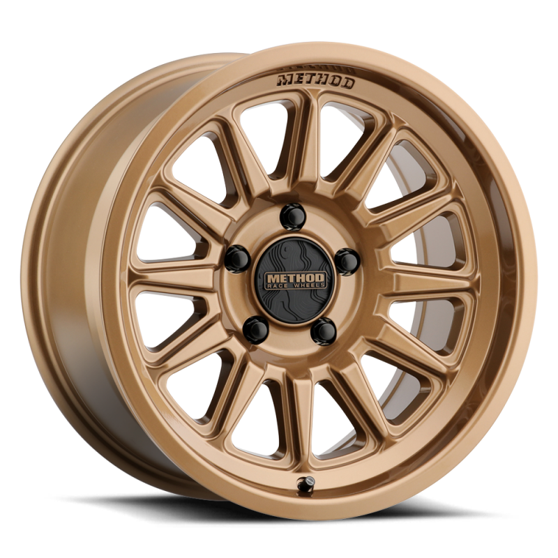 Method MR323 17x9 / 5x5 BP / -38ET / 3.47in BS / 71.5mm CB - Gloss Bronze Wheel