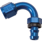 Russell Performance -8 AN Twist-Lok 150 Degree Hose End (3/4in Radius)