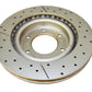 DBA 09-20 Audi A4 Rear Drilled & Slotted Street Series Rotor