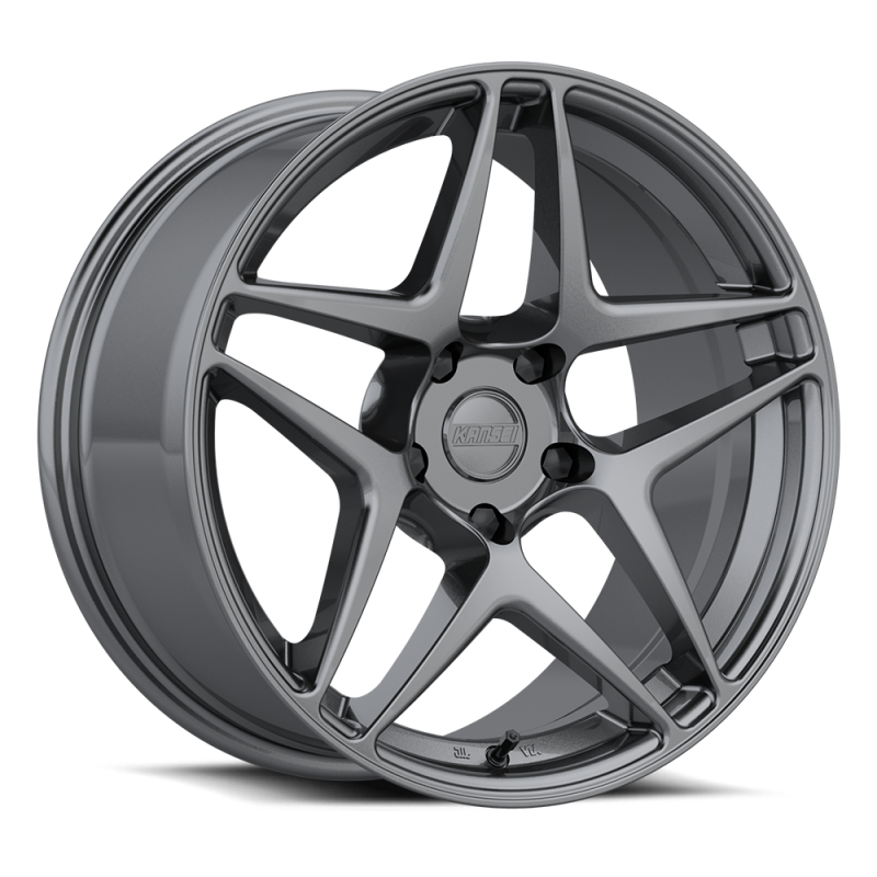 Kansei K15G Astro 18x10.5in / 5x100 BP / 12mm Offset / 73.1mm Bore - Gunmetal Wheel