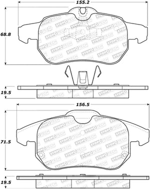 StopTech Street Brake Pads