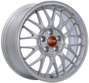 BBS RG-F 16x7 4x100 ET35 Sport Silver Wheel -70mm PFS/Clip Required