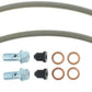 StopTech 89-98 Nissan 240SX (OE Upgrade) Stainless Steel Rear Brake Lines