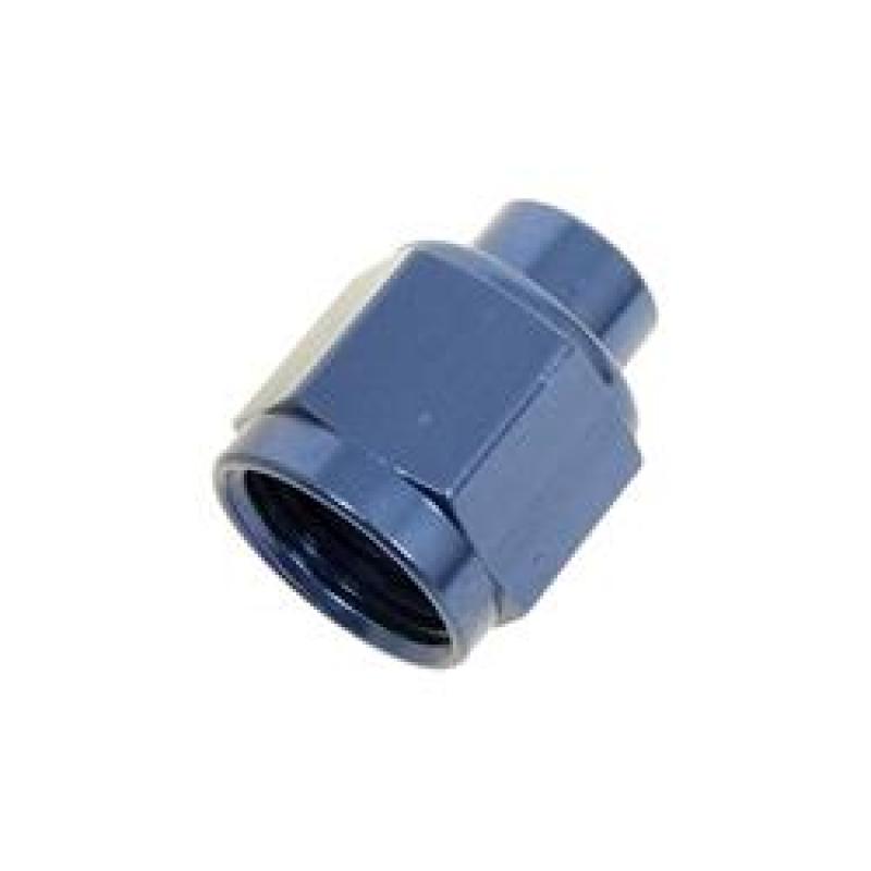 Fragola -3AN Aluminum Flare Cap - Blue