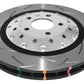 DBA 13-16 Audi RS5 (w/ Scalloped Edge Iron Rotors) Rear 5000 Series Slotted Rotor w/Silver Hat