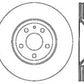 StopTech Drilled Sport Brake Rotor