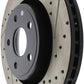 StopTech 11-12 Dodge Durango Sport Drilled & Slotted Front Driver-Side Brake Rotor