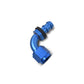 Russell Performance -10 AN Twist-Lok 90 Degree Hose End (Blue)