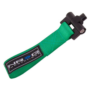 NRG Bolt-In Tow Strap Green - Nissan 350Z 03-07 / Infiniti G35 03-07 (5000lb. Limit)