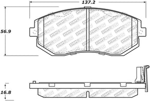 StopTech Street Select Brake Pads - Front