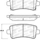 StopTech Street Brake Pads - Rear