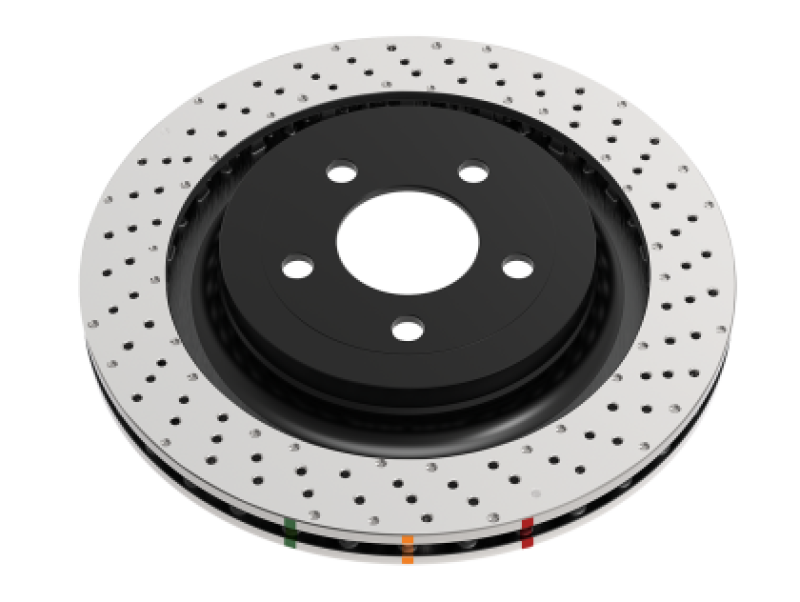 DBA 07-15 Audi Q7 Iron Disc Rear 4000 Series Drilled Rotor