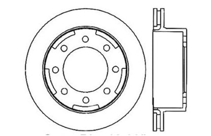 StopTech Drilled Sport Brake Rotor