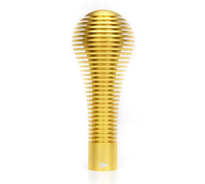 NRG Shift Knob Heat Sink Bubble Head Short Gold