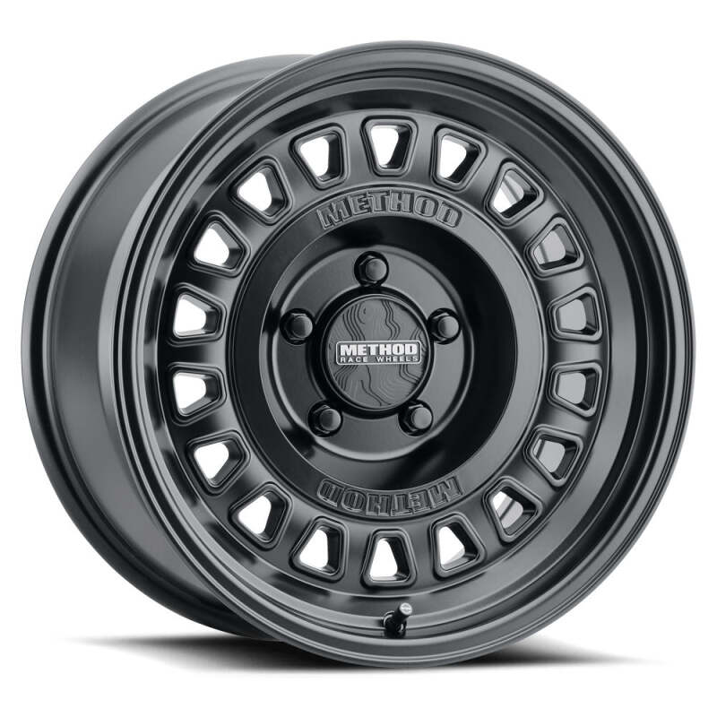 Method MR320 18x9 8x180 BP 18mm Offset 5.68in BS 130.81mm Bore Matte Black Wheel