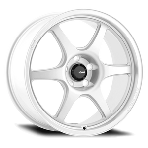 Konig Hexaform 18X8.5 5X108 ET43 Gloss White Flow Formed