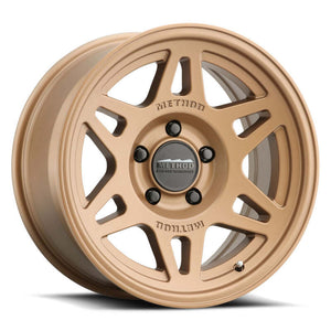 Method MR706 Bead Grip 17x8.5 0mm Offset 5x150 150mm Method Bronze Wheel