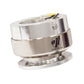 NRG Quick Release Gen 2.0 - Silver Shiny Body / Brushed Silver Ring