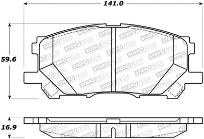 StopTech Street Brake Pads