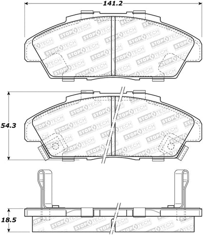 StopTech Street Brake Pads