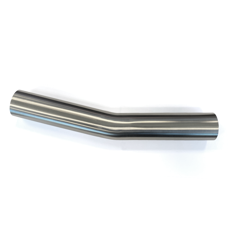 Stainless Bros 1.25in SS304 15 Deg Mandrel Bend - 1.5D Radius 16GA/.065in Wall 6.5in Leg / 6.5in Leg