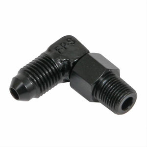 Fragola -6AN x 1/2 NPT 90 Degree Swivel - Black