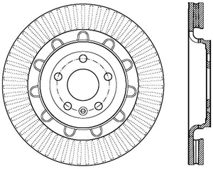 Stoptech Performance Cryo Front Brake Rotor 13-14 Ford Taurus