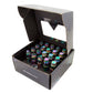 NRG 700 Series M12 X 1.5 Steel Lug Nut w/Dust Cap Cover Set 21 Pc w/Locks & Lock Socket - Neochrome