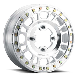 Method MR412 Beadlock 15x5 / 4.2+.8/43mm Offset / 4x156 / 120 CB Machined - Raw Wheel