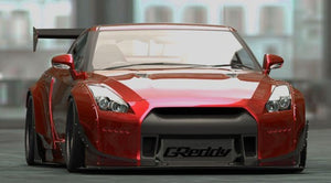 GReddy Rocket Bunny R35 V2 Front Canards (FRP)