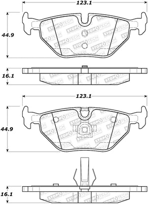 StopTech Street Brake Pads