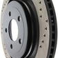 StopTech Cross Drilled Sport Brake Rotor - 2015 Ford Mustang - Rear Left