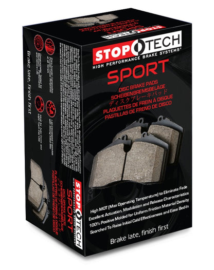 StopTech 10-18 BMW X5 M Sport Performance Rear Brake Pads