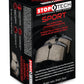 StopTech Performance ST Sport Rear Brake Pads CHR