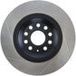 StopTech Power Slot 09 VW CC (Passat CC) / 06-09 Passat (except Syncro) Left Rear Slotted Rotor