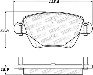 StopTech Street Brake Pads