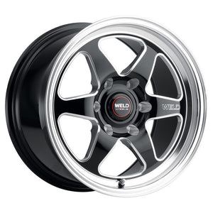 Weld S156 20x10 Ventura 6 Drag 6x139.7 ET38 BS7.00 Gloss BLK MIL DIA 106.1