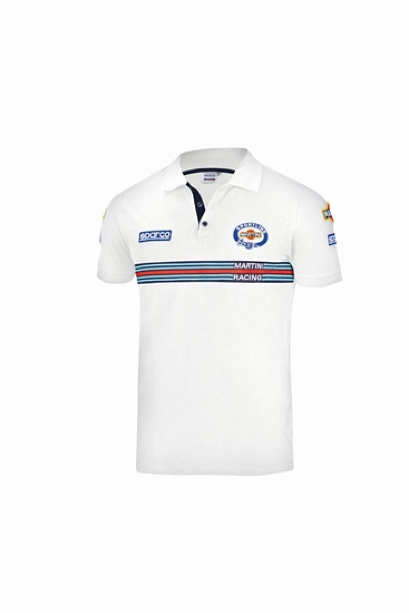 Sparco Polo Replica Martini-Racing XXL White