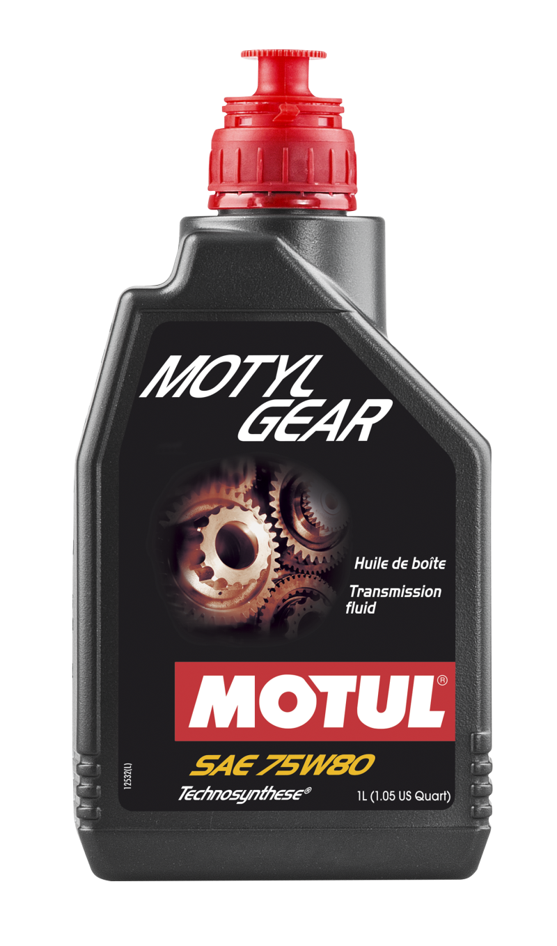 Motul 1L Transmission MOTYLGEAR 75W80 - Technosynthese - API GL-5 / MIL-L-2105D