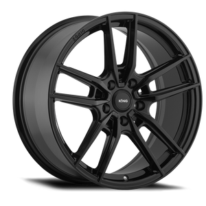 Konig Myth 16x7.5 5x108 ET43 Gloss Black