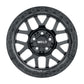 Weld Off-Road W105 17X10 Cinch 5X114.3 5X127 ET-25 BS4.50 Satin Black MIL / Gloss Black 78.1