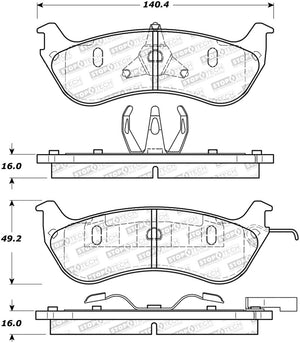 StopTech Street Brake Pads