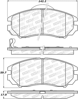 StopTech Street Brake Pads