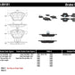 StopTech Performance 11-12 BMW Z4 (E86) / 07-11 335 Series (E90/92/93/F30) Front Brake Pads