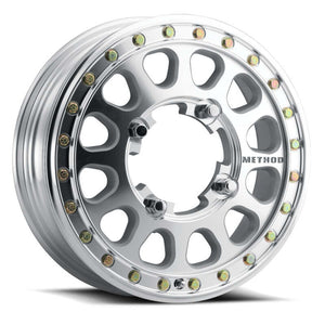 Method MR401-R UTV Beadlock 15x5 / 4.25+0.75/40mm Offset / 5x4.5 / 72mm CB Machined - Raw Wheel